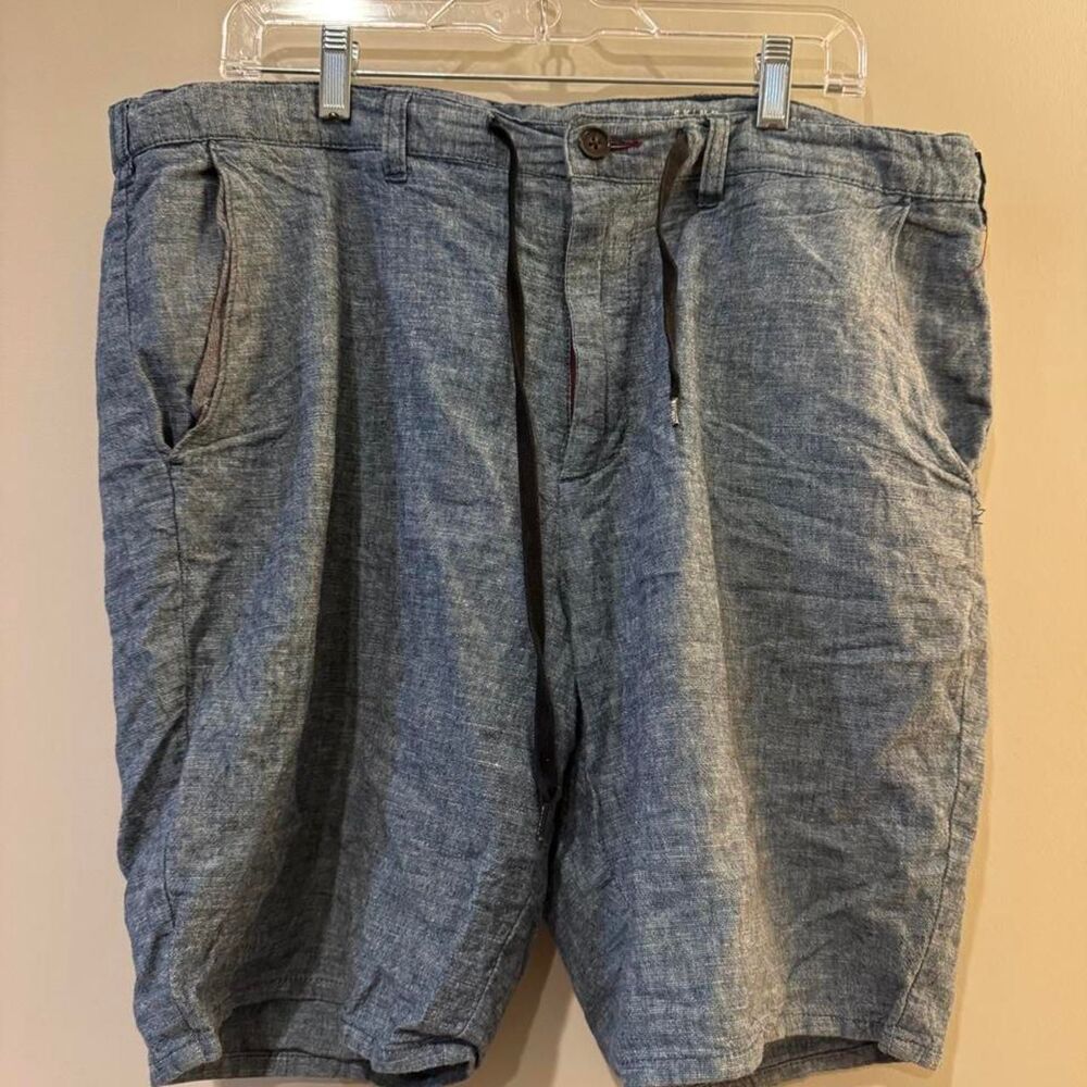 Bullhead Men's Blue and Grey Shorts
